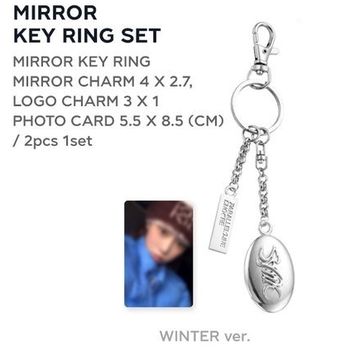 [SYNK:PARALLEL LINE-ENCORE]-鏡子鑰匙圈組(韓國進口)