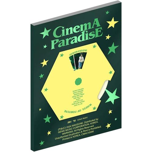 (ROMANCE版)第四張迷你專輯「CINEMA PARADISE」(韓國進口版)