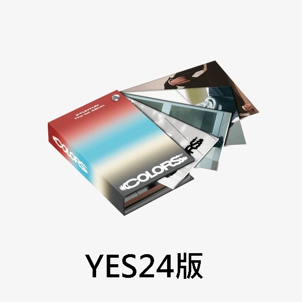 (YES24版)第一張正規專輯「COLORS(Color Swatch Book ver.)」
