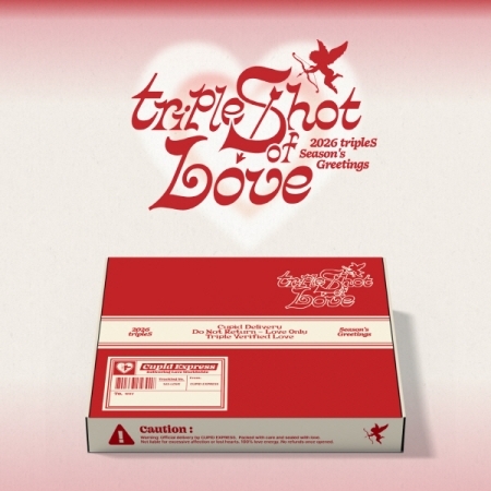 (Target Cupid版)2026年曆組[tripleShot of Love](韓國進口版)
