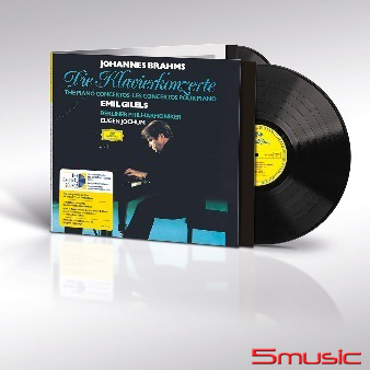 布拉姆斯 : 第1,2號鋼琴協奏曲-【原音黑膠系列】第二版(無限量編號)