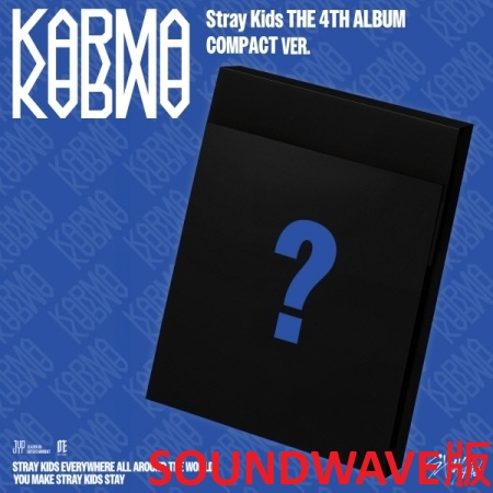 (SOUNDWAVE)第四張正規專輯「KARMA(COMPACT VER.)」(韓國進口版)