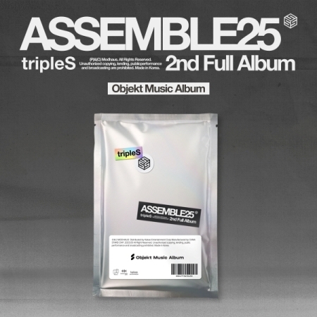 第二張正規專輯「ASSEMBLE25(Objekt Music Album)」(韓國進口版)