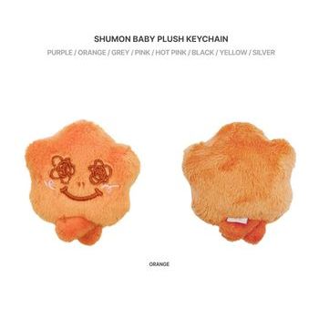 [LIGHTS, LOVE, ACTION]-)(橘色)BABY SHUMON娃娃鑰匙鏈(韓國進口)