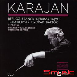 卡拉揚逝世25週年紀念〈十三〉 卡拉揚指揮法國與俄羅斯音樂 1970-1981 ( 7CD)