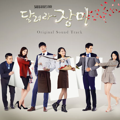 奔跑吧薔薇-電視原聲帶(韓國進口版)