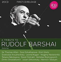 向魯道夫.巴夏致敬(A tribute to Rudolf Barshai)【20CDs】