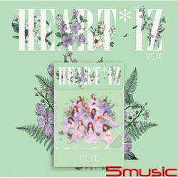 第二張迷你專輯「Heart*IZ」(韓國進口Violeta版/智能專輯)