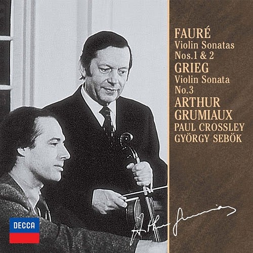 佛瑞：小提琴奏鳴曲，A大調OP.13&葛利格：小提琴奏鳴曲，E小調OP.108