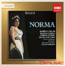 貝里尼:諾瑪-精選(EMI歌劇精選系列)