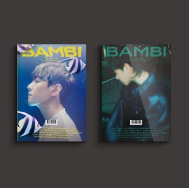 (隨機版)第三張迷你專輯「Bambi」(韓國進口PHOTO BOOK版)