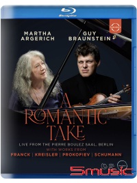 浪漫之旅─鋼琴女王阿格麗希與小提琴家蓋伊布朗斯坦二重奏現場 Blu-ray