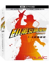 印第安納瓊斯UHD+BD九碟鐵盒套裝
