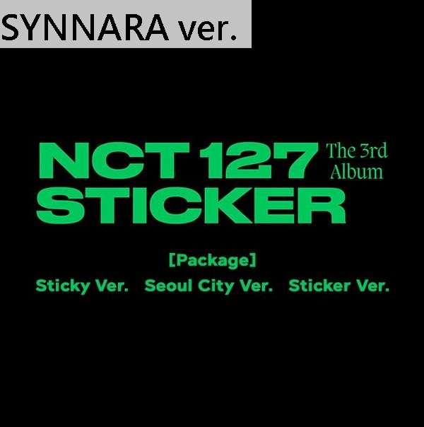 第三張正規專輯「Sticker」(韓國進口新那拉/三版合購版)