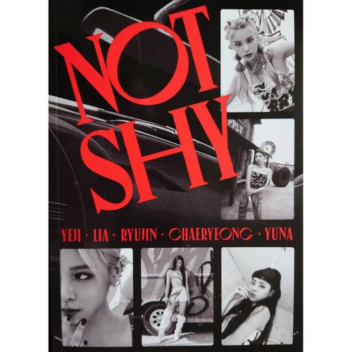 (紅色/C版)第三張迷你專輯「NOT SHY」(韓國進口版)