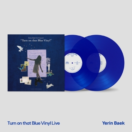 演唱會特別版「Turn on that Blue Vinyl」(韓國進口版黑膠LP)