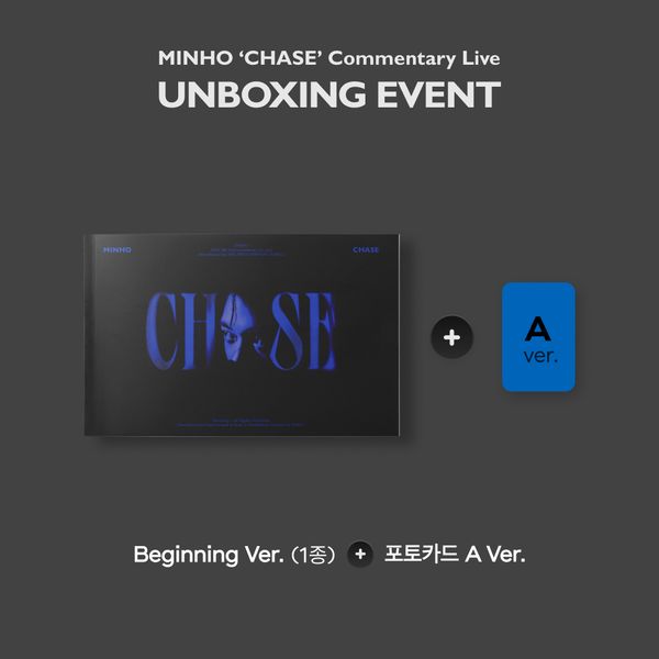 (SM官網/抽卡版)第一張迷你專輯「CHASE(Photo Book Ver.)」(韓國進口版)