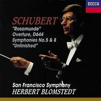 舒伯特:交響曲第五＆第八號-未完成＆羅莎蒙序曲 (國際中文215)