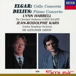 艾爾加:大提琴協奏曲＆戴流士:鋼琴協奏曲(國際中文版125)