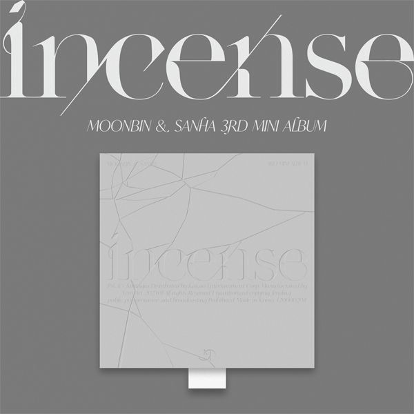 (PURE版)第三張迷你專輯「INCENSE」(韓國進口版)