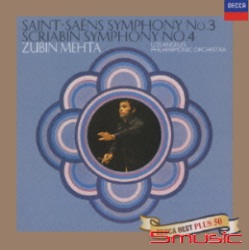 聖桑:第三號-管風琴交響曲＆史克里亞賓:第四號交響曲-狂喜之詩(Decca日版Best Plus:1