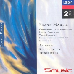 法蘭克馬丁:7件管樂協奏曲＆小交響協奏曲
