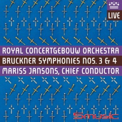 布魯克納：第三、四號交響曲  2SACD