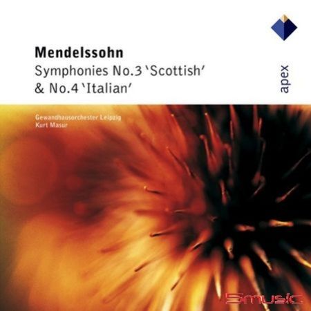 華納古典萬神殿─孟德爾頌：第三號「蘇格蘭」＆第四號「義大利」交響曲