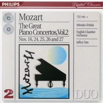 莫札特:鋼琴協奏曲集 Vol.2 第16＆24-27號(Ph巧裝2CD211)