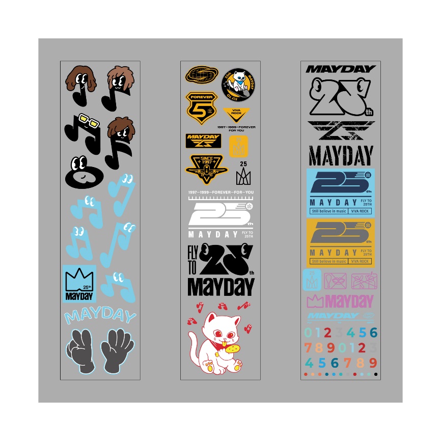 〔五月天 #5525〕回到那一天 貼紙組