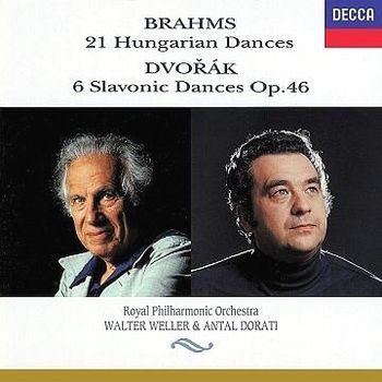 布拉姆斯:21首匈牙利舞曲＆德弗札克:6首斯拉夫舞曲(國際中文版207)