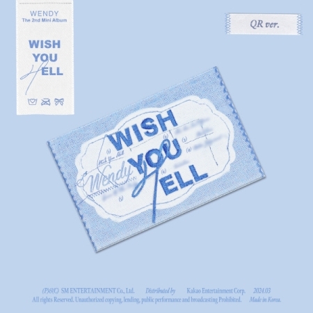 第二張迷你專輯「Wish You Hell(QR Ver.)」(韓國進口版)
