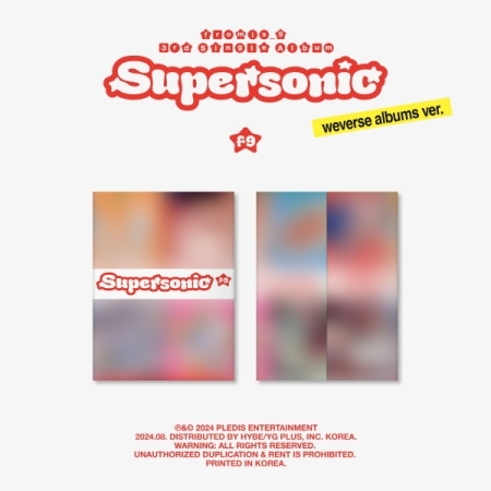 第三張單曲「Supersonic(weverse albums ver.)」(韓國進口版)