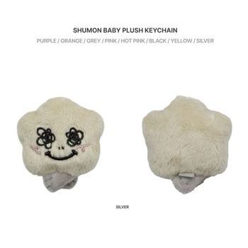 [LIGHTS, LOVE, ACTION]-)(銀色)BABY SHUMON娃娃鑰匙鏈(韓國進口