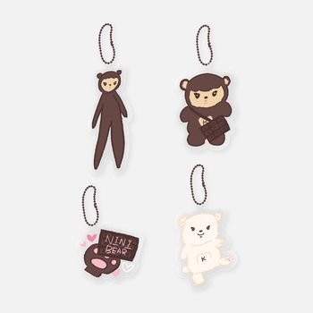 [KAION]-隨機壓克力鑰匙圈(韓國進口)