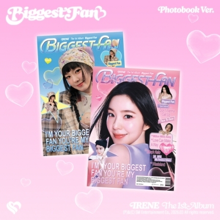 (隨機版)第一張正規專輯「Biggest Fan(Photobook Ver.)」(韓國進口版)