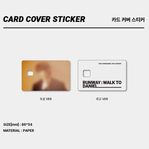 [RUNWAY : WALK TO DANIEL]-卡貼(韓國進口)