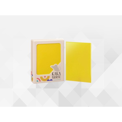 鼠卡卡 磨砂卡套(黃) 66*91mm