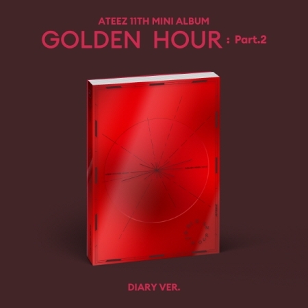 (Diary版)第十一張迷你專輯「GOLDEN HOUR : Part.2」(韓國進口版)