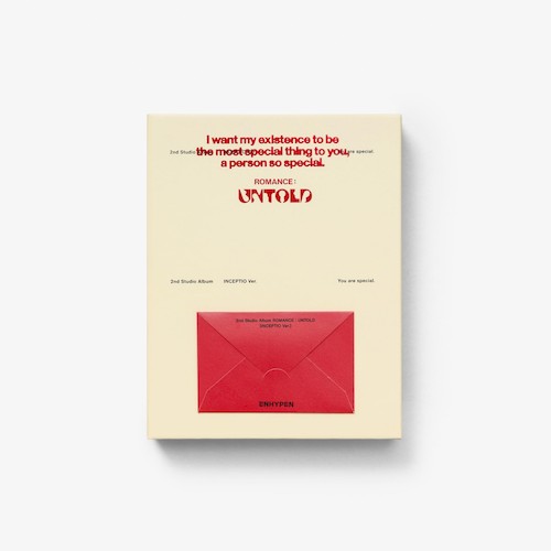 (INCEPTIO版)第二張正規專輯「ROMANCE : UNTOLD」(韓國進口版)