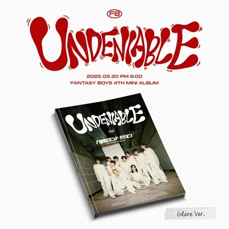 (Glare版)第四張迷你專輯「UNDENIABLE」(韓國進口版)