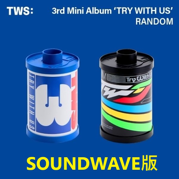 (SOUNDWAVE/隨機版)第三張迷你專輯「TRY WITH US」(韓國進口版)