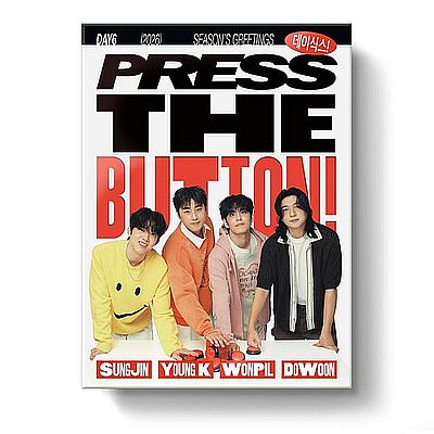 (JYP官網版)2026年曆組[PRESS THE BUTTON](韓國進口版)
