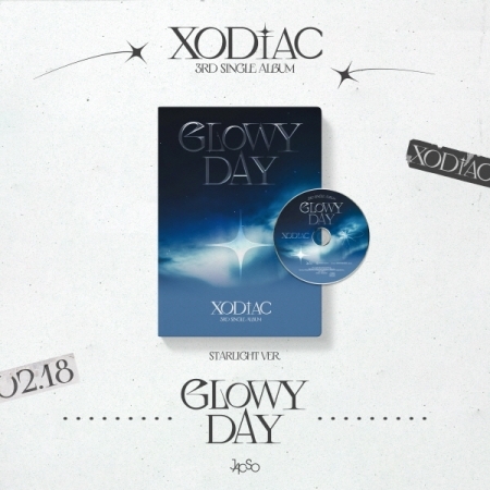 (STARLIGHT版)第三張單曲「GLOWY DAY」(韓國進口版)