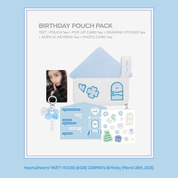 [ARTIST BIRTHDAY-CARMEN]-收納包(韓國進口)