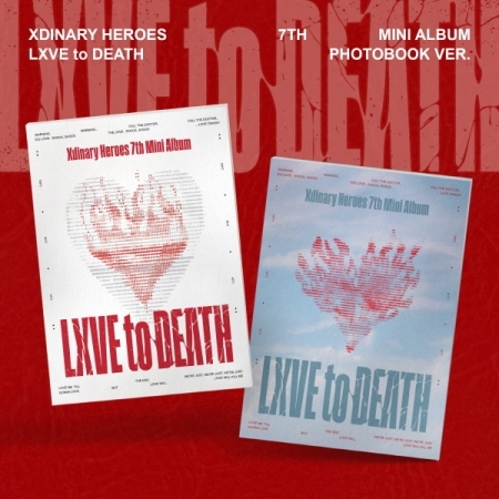(紅色版)第七張迷你專輯「LXVE to DEATH(PHOTOBOOK VER.)」(韓國進口版)