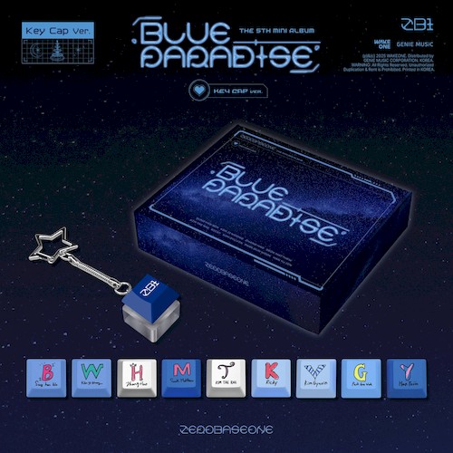 第五張迷你專輯「BLUE PARADISE(Key Cap Ver.)」(韓國進口版)