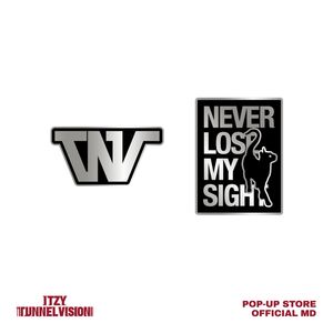 [TUNNEL VISION]-金屬徽章組(韓國進口)