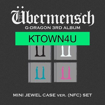(Ktown4u/四版合購版)第三張正規專輯「Ubermensch(MINI JEWEL ver.)