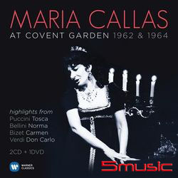 卡拉絲90歲誕辰紀念：科芬園現場2CD+DVD